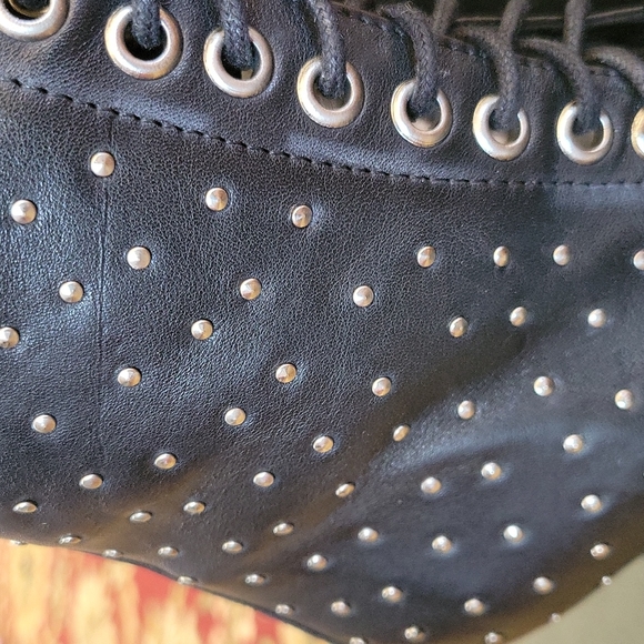 ARCHIVE Delancey studded leather booties sz 6 - Picture 5 of 5
